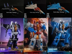 NUEVO Zeta Toys EX-15 EX-16 EX-17 Red Spider Thundercracker Sky Gull En Stock - Imagen 1 de 22