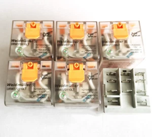 1PC Weidmuller DRW370110LT 110VDC 1219820000 Intermediate Relay 11Pins - Picture 1 of 1