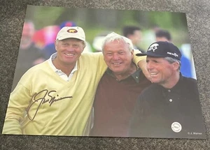 Jack Nicklaus hand signed 8 x 10 photo golf HOF hologram  - Picture 1 of 4