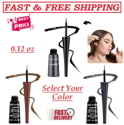 wet n wild MegaLiner Liquid Eyeliner - (Black)Select Your Color - Image 1 of 4