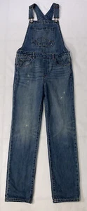 Gap Kids Overalls Size Large Blue Medium Wash Carpenter Style Adjustable Straps - Picture 1 of 8