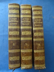 VIVIEN-STORIA GENERALE RIVOLUZIONE FRANCESE-IMPERO-RESTAURAZIONE-MONARCHIA-1841 - Picture 1 of 10