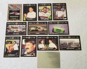 1992 Joe Gibbs Enterprises COMPLETE Insert Set & Hologram NASCAR Racing 11 Cards - Picture 1 of 3