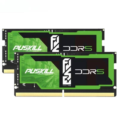 Lot DDR5Notebook RAM 32GB 16GB 8GB 1.1V 262-Pin 5600MHz 5200MHz 4800MHz CL46CL42 - Image 1 of 4