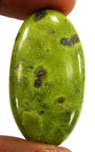 40.05 Ct Natural Stichtite Atlantisite Loose Gemstone Cabochon Wire Wrap - 62063 - Picture 1 of 5