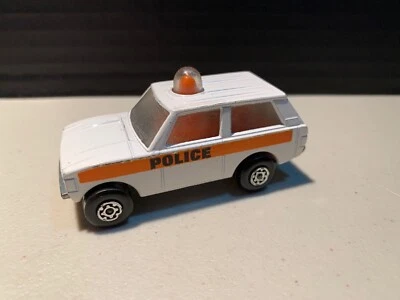 Vintage Lesney Matchbox Rolamatics #20 Police Patrol Range Rover White - Image 1 of 4