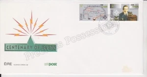 EIRE IRELAND FDC FIRST DAY COVER 1995 CENTENARY OF RADIO STAMP SET MARKED - Picture 1 of 1