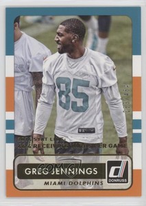 2015 Panini Donruss Stat Line Season /464 Greg Jennings #77