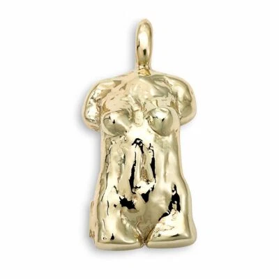 IPPOLITA 18K Yellow Gold Statuesque Female Form Bust Torso Body Charm Pendant - Image 1 of 2