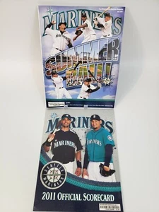 2011 July - Seattle Mariners Magazine "SUMMER BALL" - Ichiro Felix - Scorecard - Picture 1 of 5