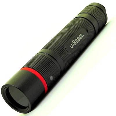 uvBeast NEW V3 365nm Black Light UV Flashlight – HIGH DEFINITION Ultraviolet - R