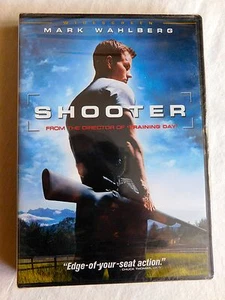 NEU VERSIEGELT SHOOTER DVD Video MARK WAHLBERGGun Action Thriller Paramount - Bild 1 von 1