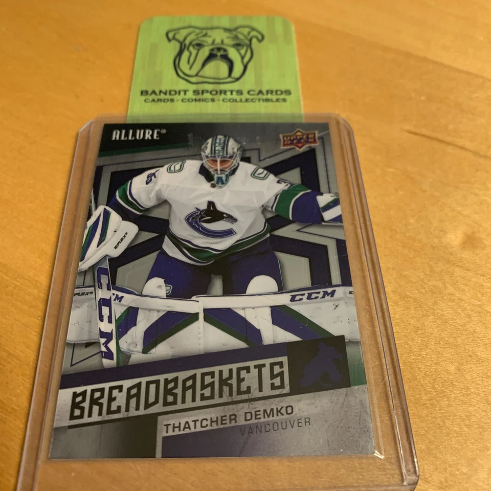 2021-22 Upper Deck Allure Breadbaskets #BB-20 THATCHER DEMKO  Vancouver Canucks - Image 1 of 1