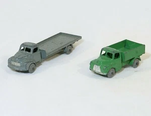 Dinky Toys Dublo GB n° 066 camion Bedford Flat truck n° 64 Austin truck - Foto 1 di 9