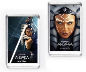 AHSOKA TANO 7 x 4.5cm fridge magnet. Star Wars, clone wars, jedi, Rosario Dawson - Picture 1 of 5