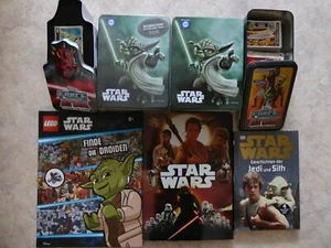 STAR WARS Konvolut - Force Attax 200 Karten + 4 Tin Boxen + Album + 2 Bücher - Bild 1 von 4