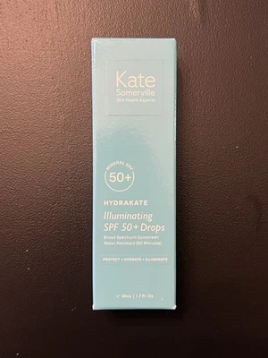 Kate Somerville Hydrakate Illuminating SPF 50+ Drops ~ 50mL / 1.7 Fl Oz Exp 7/26 - Image 1 of 4