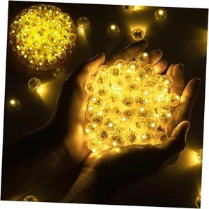100 piezas Luces Globo Mini Luces LED Redondas Larga Espera 100 Piezas Blanco Cálido - Imagen 1 de 7