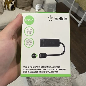 Belkin USB Type-C to Gigabit Ethernet Adapter - Bild 1 von 2