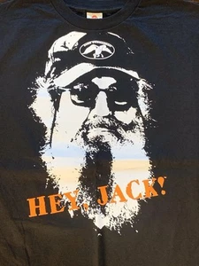 Duck Commander T Shirt Hey, Jack Uncle Si Medium Black - Picture 1 of 3