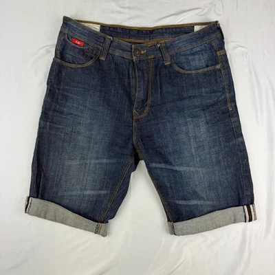 Lee Cooper 'Norris Slim' Denim Pants Shorts Size 32 - Image 1 of 4