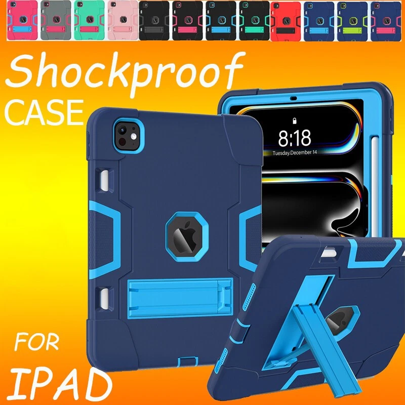 Funda protectora a prueba de golpes para niños para iPad 10º 9º 8º 6º 5º Gen Pro 11 Air 11 13 Foto 1 de 4