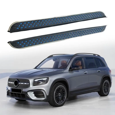 2pcs Running Boards Side Steps Pedals  fits for Mercedes Benz GLB X247 2019-2025 - Image 1 of 4