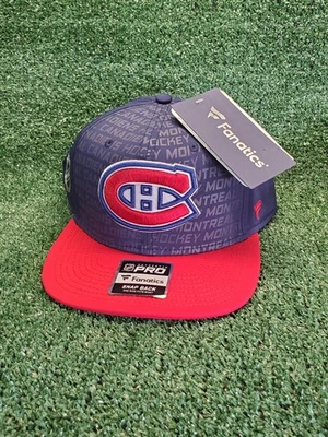Gorra de béisbol Fanatics Authentic Pro Rinkside Montreal Canadiens Snapback NHL Foto 1 de 4