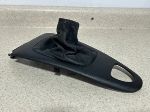 07- 11 Saab 9-3 ARC 2.0T Center Console Shifter Bezel Boot Black OEM - Picture 1 of 4