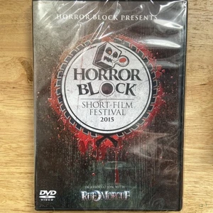 Horror Block Short Film Festival 2015 DVD Rue Morgue Collection SEALED - Imagen 1 de 2