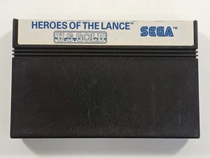HEROES OF THE LANCE SEGA MASTER SYSTEM PAL-EURO (CARTRIDGE ONLY) - Picture 1 of 3