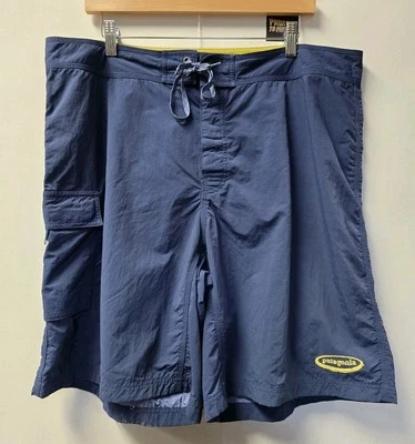 Y2k 2000s Patagonia Swim Trunks Mens 38 Shorts - Image 1 of 4