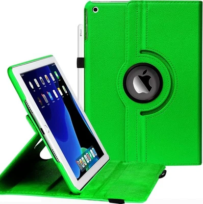 For iPad 10th 9th 8th 7th 6/5th Gen Leather Smart Flip Case Rotating Stand Cover - Image 1 of 4