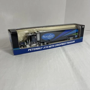 SpecCast 32905 PPG Starphire 1:64 Peterbilt 379 W/ Dropbed Trailer Die Cast - Picture 1 of 19