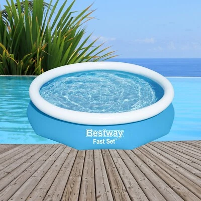 Bestway Fast Set 305x66cm Pool ohne Pumpe Planschbecken Gartenpool Kinder - Bild 1 von 4