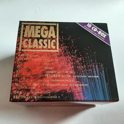MEGA Classic 10 CD Box Grieg Händel Brahms Orff Ravel Tschaikowsky Vivaldi - Bild 1 von 3
