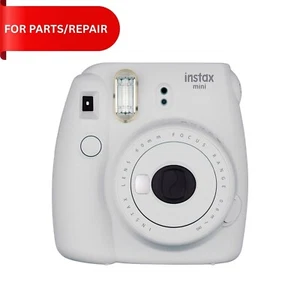 Fuji Instax Mini 9 Instant Film Camera Smokey White- FOR PARTS/ REPAIR - Picture 1 of 3