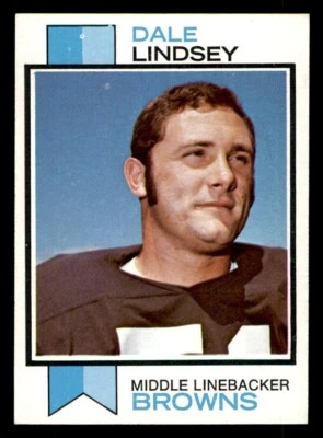 1973 Topps Football #287 Dale Lindsey NM/MT - Image 1 of 2