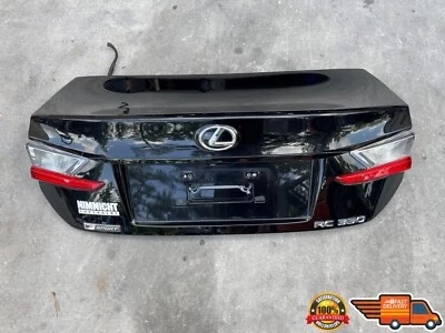 2015-2020 LEXUS RC300 RC350 RC200 TRUNK LID SHELL PANEL BLACK COMPLETE OEM 15-20 Foto 1 de 4