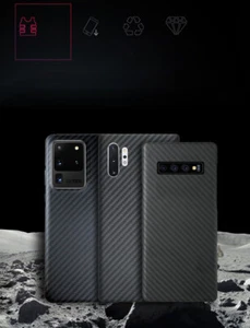 Bulletproof Aramid Carbon Fiber Case Cover for Samsung Galaxy - Picture 1 of 20