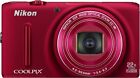 Nikon Digital Camera Coolpix S9500 22X Optical Zoom Wi-Fi Compatible Velvet Red