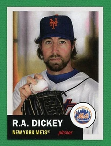 R.A. DICKEY 2025 Topps Living Set Baseball #797 New York Mets - Picture 1 of 2