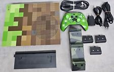 Microsoft Xbox One S  1TB  Minecraft Edition