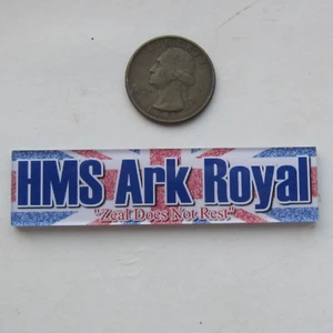 1/700 1/350 Targa Display Plastica Modello HMS Ark Royal/Illustrious mn027 - Foto 1 di 5