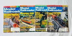 Vintage Model Railroader Magazines 2002 & 2004 Lot of 4 - Picture 1 of 3
