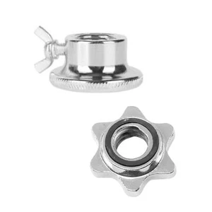 Anti-Slip Hex Nut Spin-Lock Collar Screw for Barbell Dumbbell Weight - Picture 1 of 8