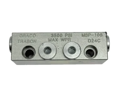 Graco Trabon  MSP-10S-D24C, 3500 PSI Max WPR - Image 1 of 4