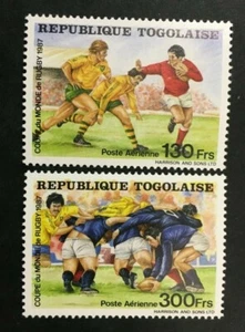 Briefmarke TOGO Stamp - Yvert et Tellier Aéiens Nr. 632 bis 633 n ** Mnh (Cyn39) - Bild 1 von 1