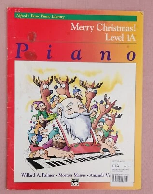 Alfred's Basic Piano Library Level 1A Merry Christmas!, Paperback, 1995 - Image 1 of 4