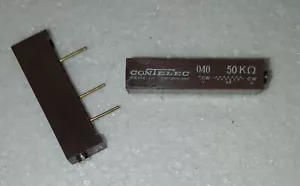 2 Stück Poti Widerstand, Potentiometer Wendelpoti 50 K Ohm / LF 1 - Bild 1 von 1